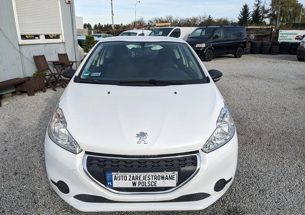 Peugeot 208 cena 24800 przebieg: 169000, rok produkcji 2013 z Dynów małe 79